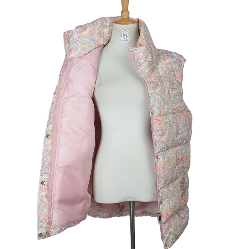 Новое поступление, оптовая продажа, женский жилет, пуховик, куртка с логотипом под заказ, пуховая куртка, жилет, мягкий пуховик