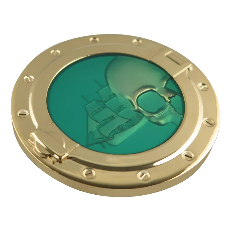 Enamel Exquisite Art Metal Crafts Manufacturer Souvenir Custom Golden Coin Custom-Made Souvenir Challenge Coin