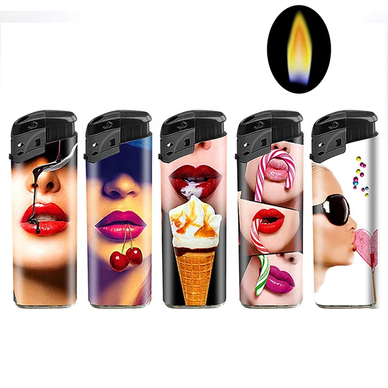 2025 Cheap Price Best Selling Electronic Cigarette Lighters with Beautiful Label/pvc Smoke--electronic--whole Dongyi Lighter