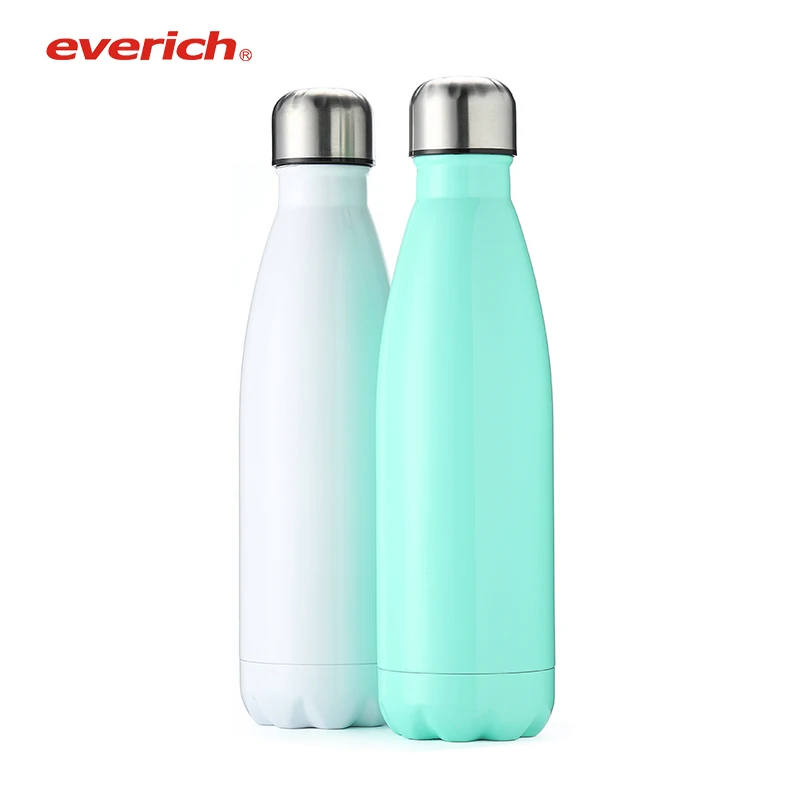 2020 In Stock Amazon Hot Selling 500ml Drink Cola Shape Thermal Insulated Fast Delivery Gym Stainless Steel Water Bottle  24 (1600202543433)