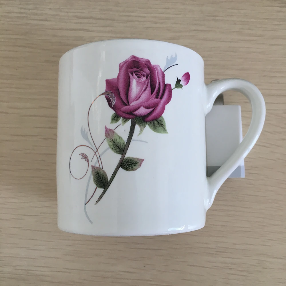 Eco-friendly Printing DIY Water Slide Peelable Decal Flower Pattern Water Transfer Paper Ceramic Decals for Porcelain