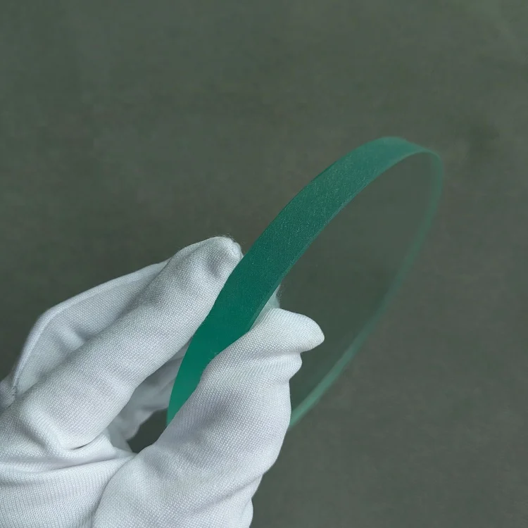 High Quality High Temperature Resistant Clear Round Flat Tempered Borosilicate 3.3 Glass Sheet Pyrex Glass Disc