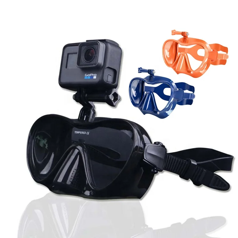 4 Colors Professional Adult Freediving Goggles Spearfishing Glasses Free Snorkeling Dive Gear Equipment Set Scuba Diving Mask