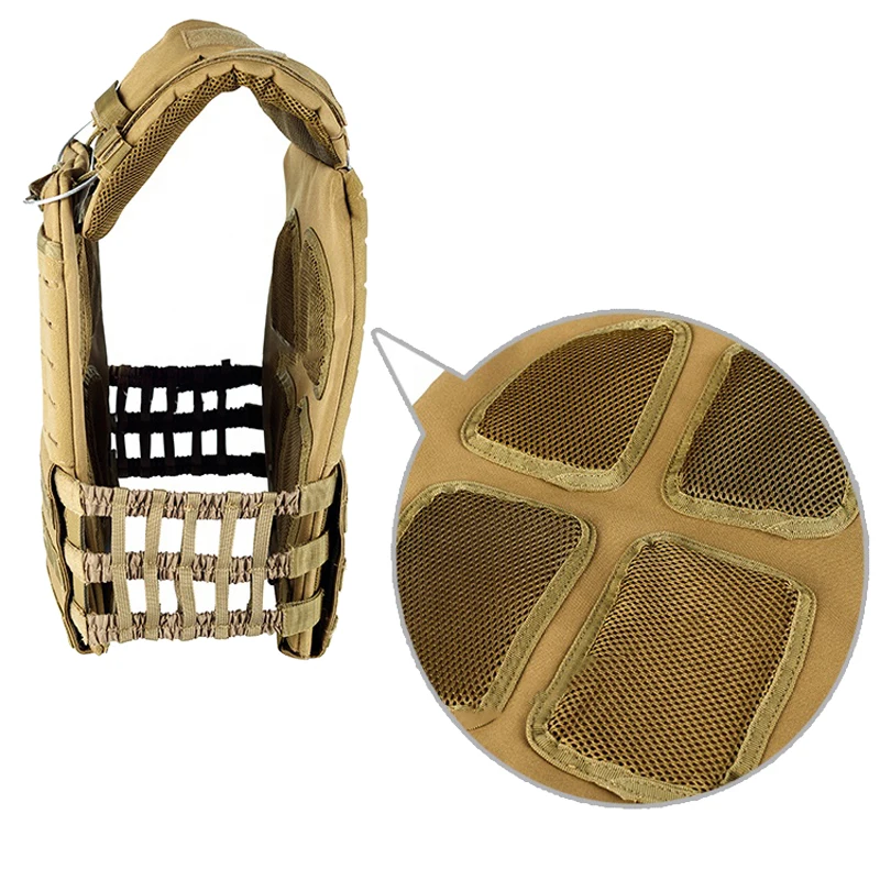 LHI Waterproof Oxford Police Equipment Bulletproof Military Plate Carrier Tactical Bullet Proof Vest For Sale