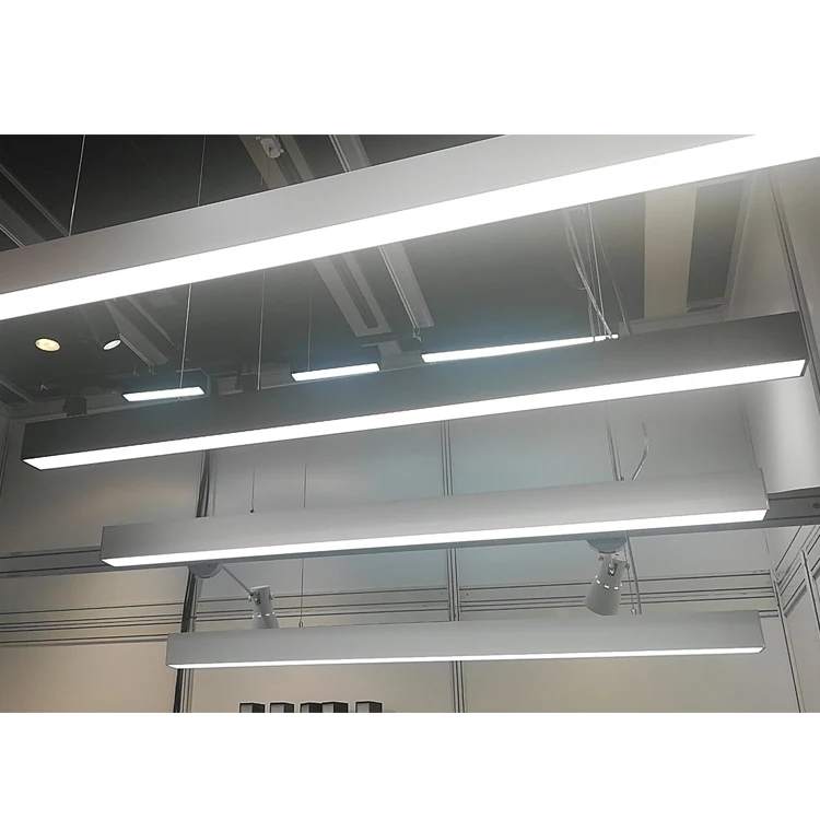 Led Fixture Direct Indirect 36w 40w led pendant linear light aluminum profile