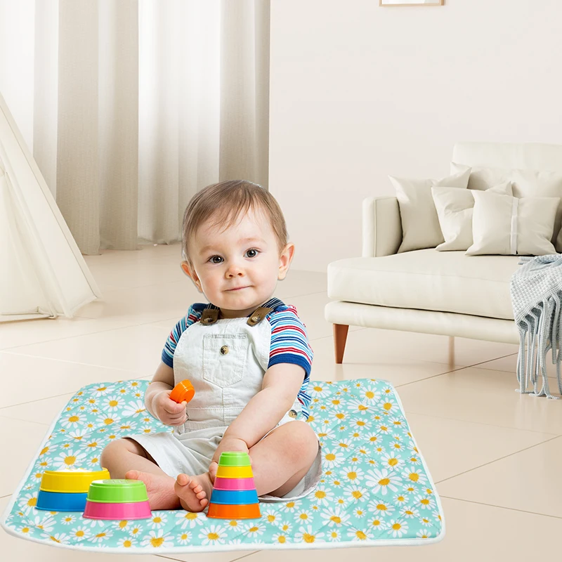 Custom Play Mats Kids Non-Toxic Outdoor Play Mat For Toddlers Organic Baby Activity Gym Play Mat