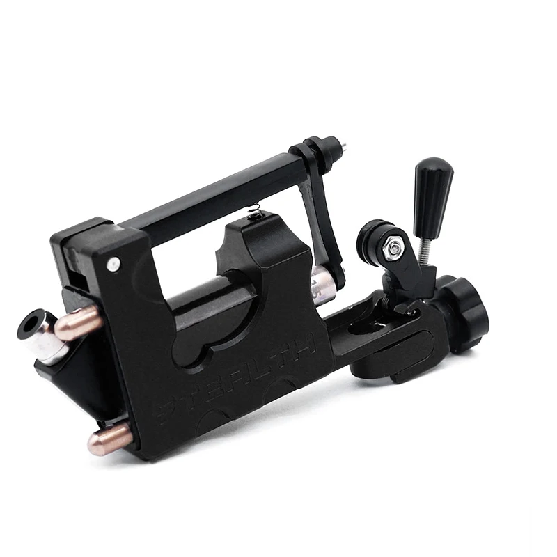 QUATAT stainless steel black tattoo rotary machine gun rotary tattoo gun tattoo rotary machine gun