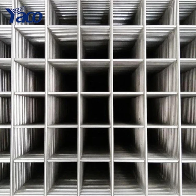 cheap price rate 8 gauge 75x75mm 3x3 galvanized welded wire mesh panels fence
