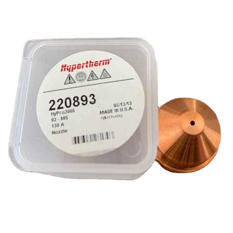 Hypertherm Plasma Consumables Torch 220893 Nozzle HyPro2000/MAXPRO200 130A O2