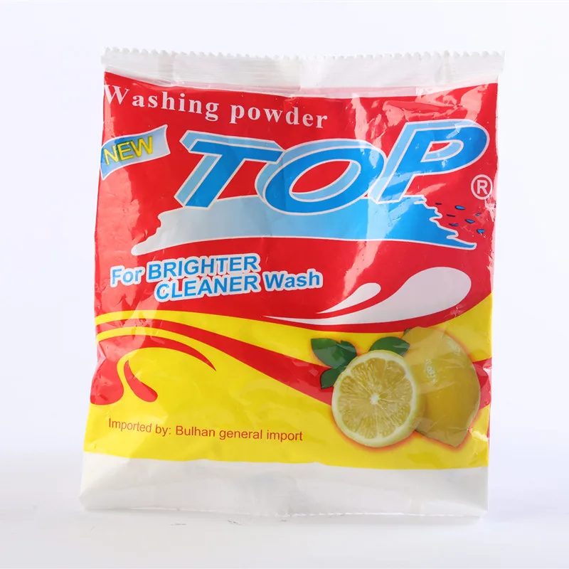 Lemon Scented Lemon Perfume Laundry Detergent Powder Disposable Washing Powder Production Line