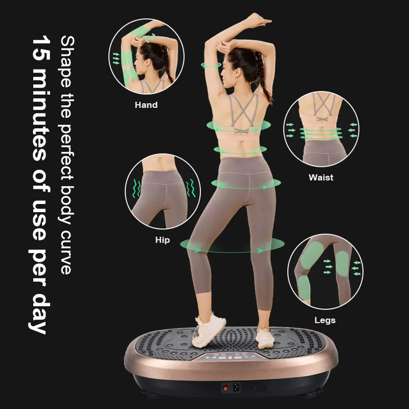 Vibration Plate Vibration Plate Fitness  Plataforma Vibratoria Vibration Workout