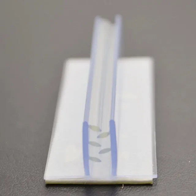 pvc extrusion clip data strip flag sign holder