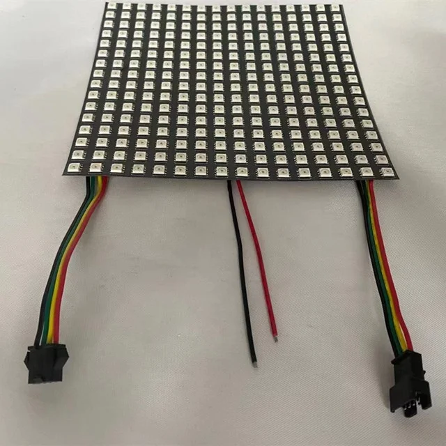 16X16 flexible rgb led pixel panel apa102