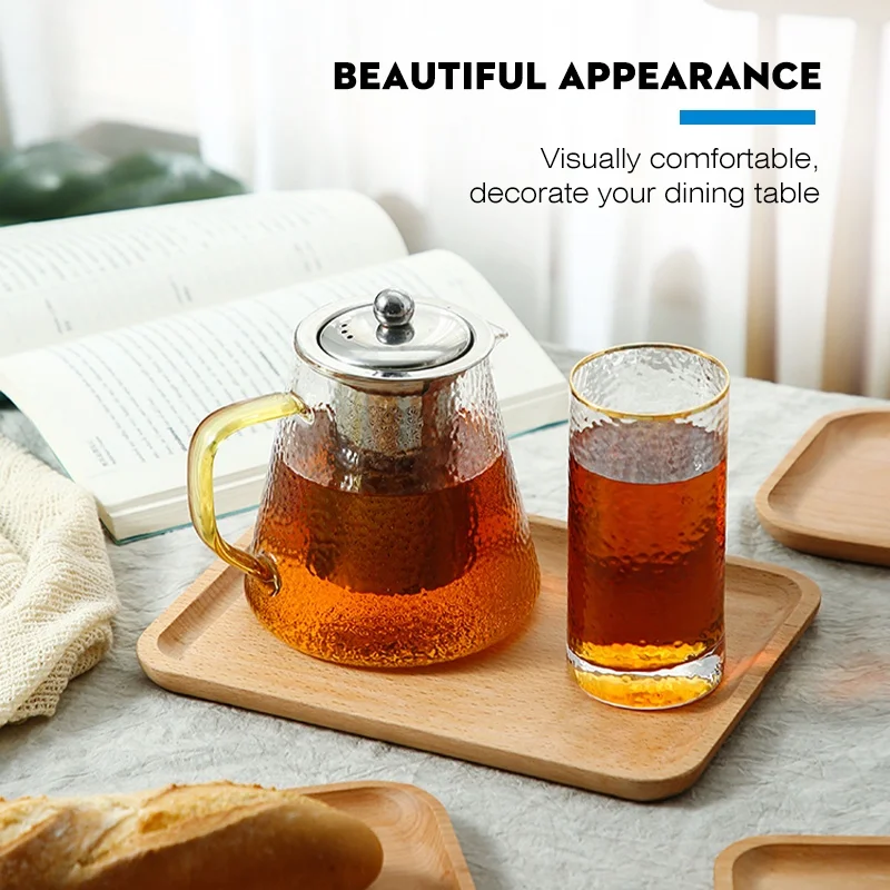 Multi-sizes Round Wooden Tableware Tray Tea Set Tray Decorate Pizza Tray Plate Round Wood Tableware bowl