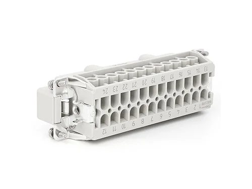 SVLEC MALE 24 PIN HEAVY DUTY RECTANGULAR CONNECTORS TEMPERATURE CONTROLLER CONNECTOR