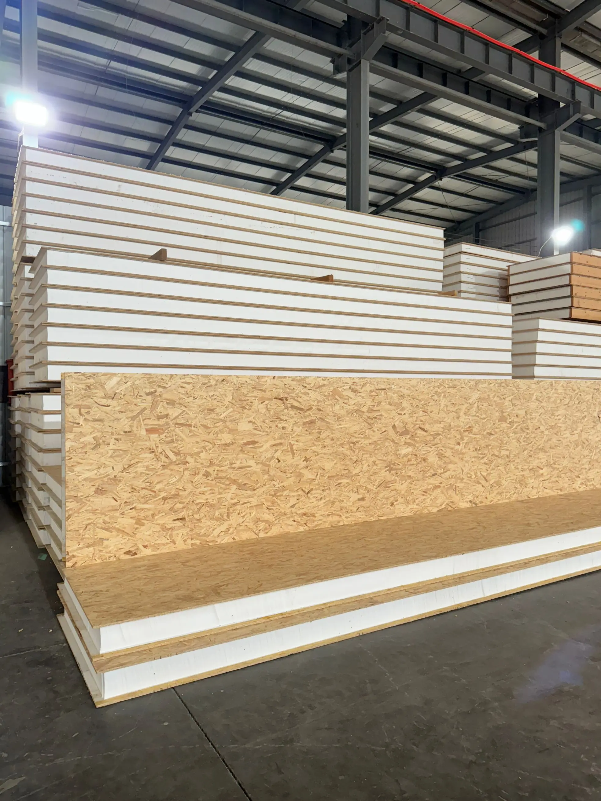 4*18ft SIP Panels Luxury Container House Prefabricated Villa Wall Panels Structural Insulated Panel SIP Prefab Houses for Sale