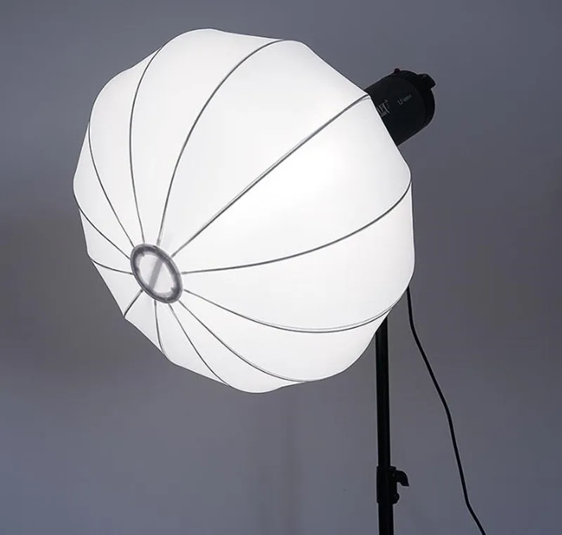 soft light ball softbox 45cm round flexible light cover fast portable photographic equipment