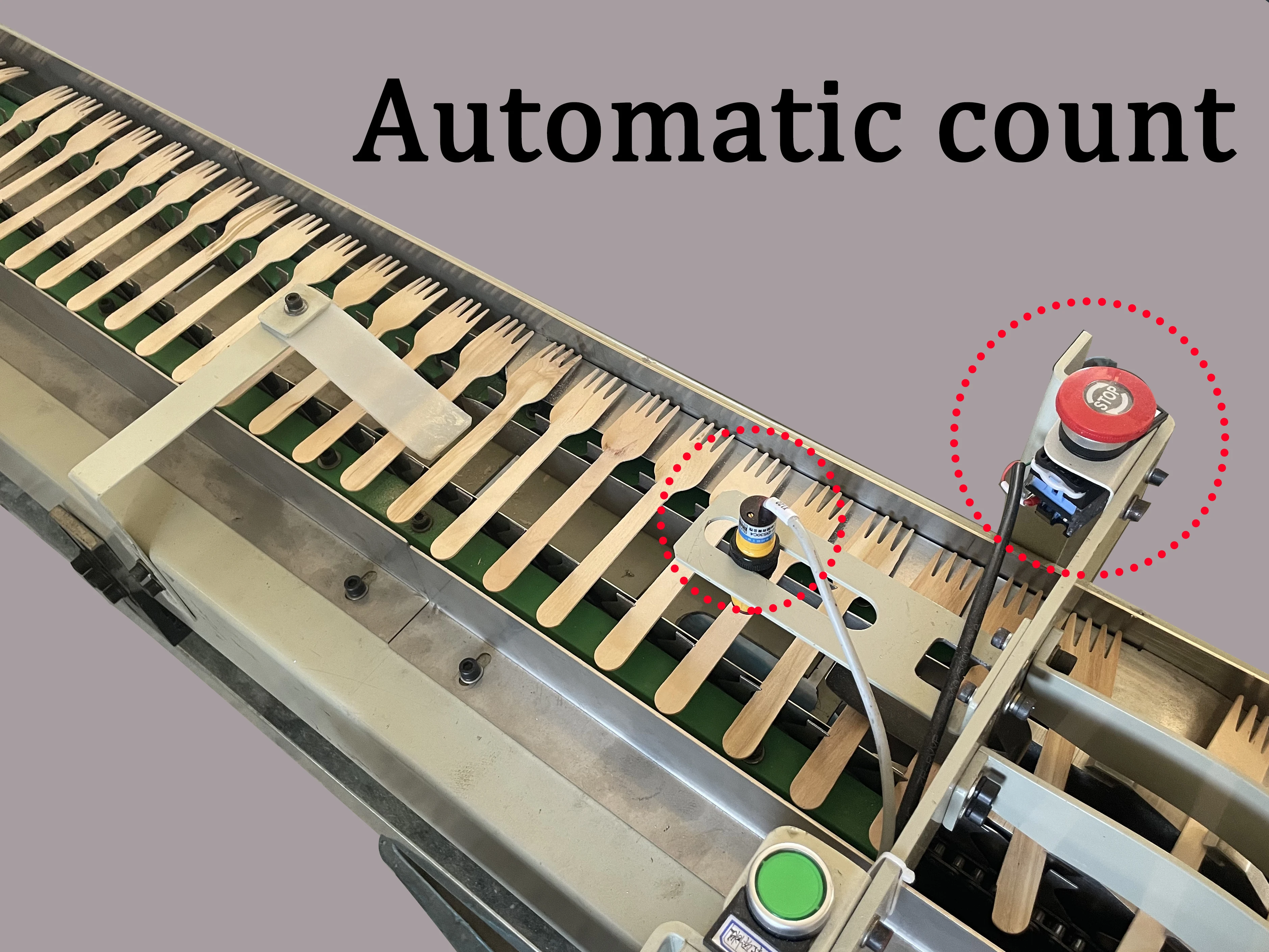 GLC smart fully automatic wood spoon machine eco friendly  wooden tableware production line