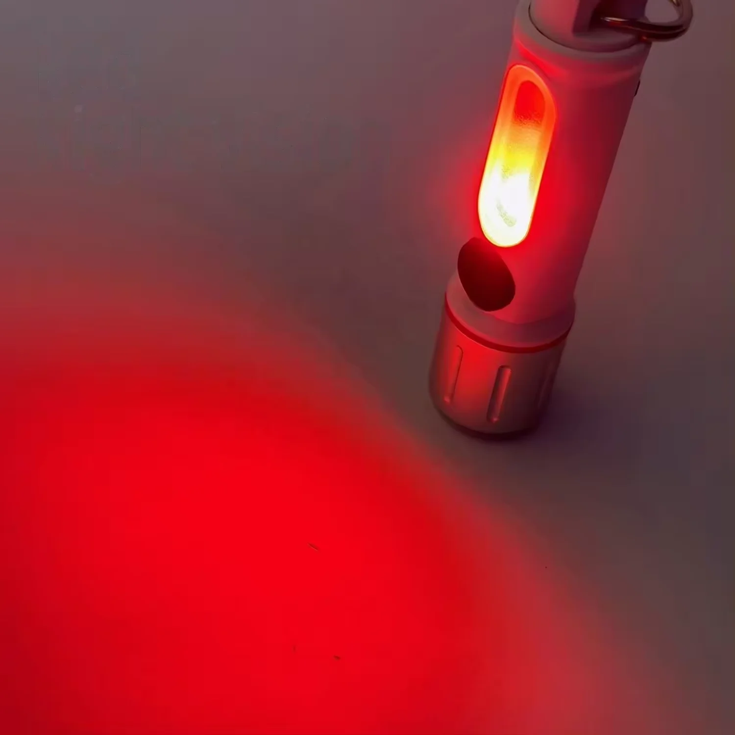 Best price USBC Rechargeable Mini EDC Flashlight with Red safety light