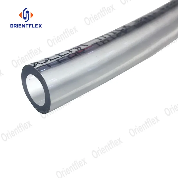 pvc flexible thin water medical grade clear transparent hose