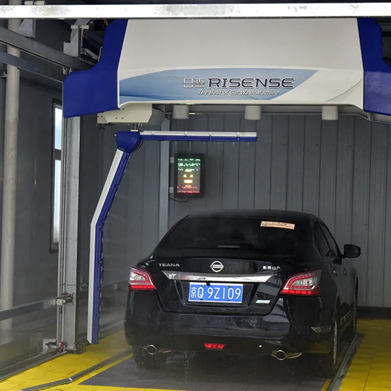 Risense automatic touchless robotic car  washig system tecnologia unmanned wash car wash machine