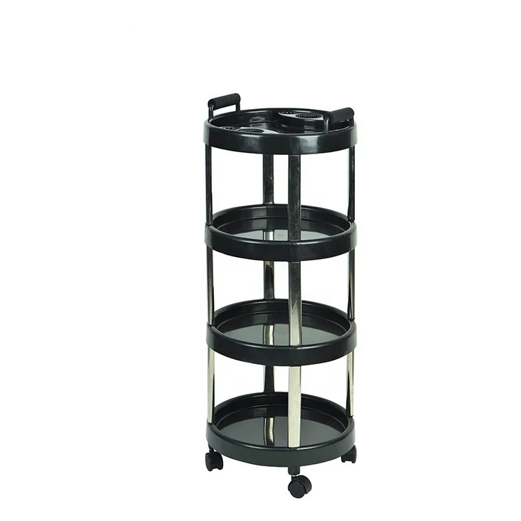Siman high quality hot sale luxury steel structure beauty trolley has storage function and can bear mobile rack for beauty salon
