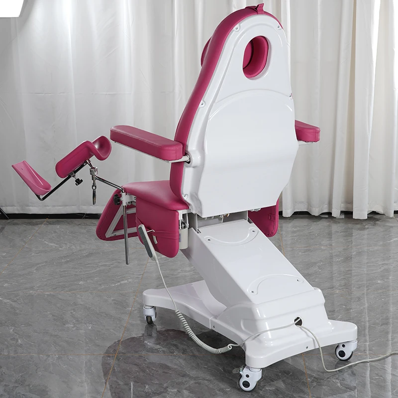Commercial Furniture Carbon Steel Electric Examination Couch Gynecological Bed Medical Bed Examination Couch