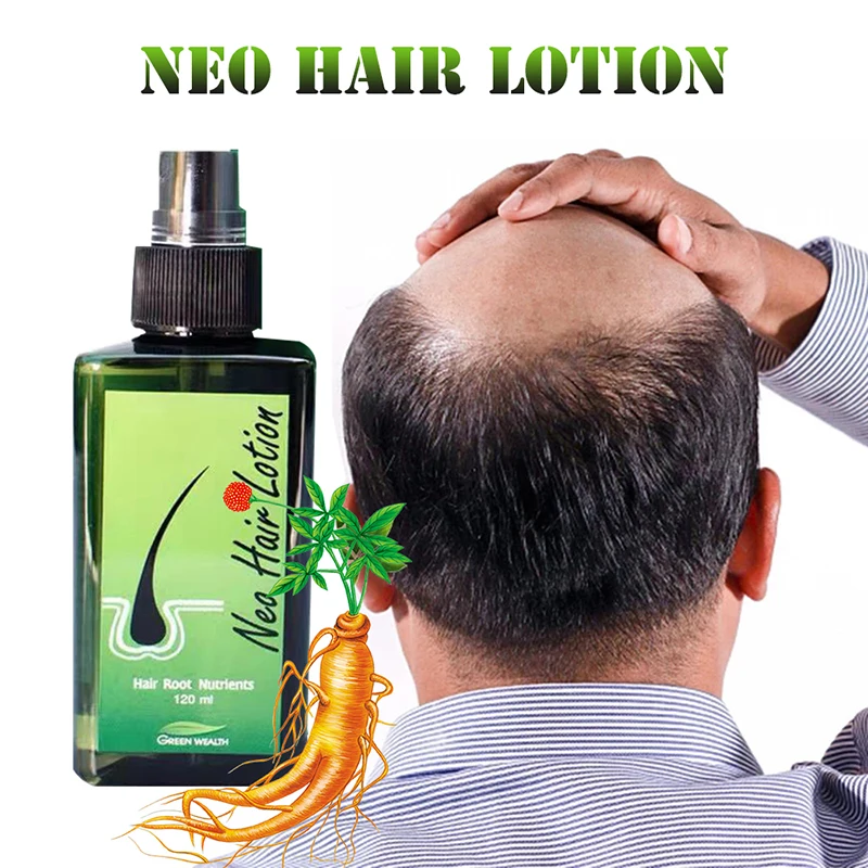 Paradise Original Neo Hair Lotion Made in Thailand Hair Growth Oil Anti-hair Loss Lotion 120ml Scalp Treatment For Woman Man
