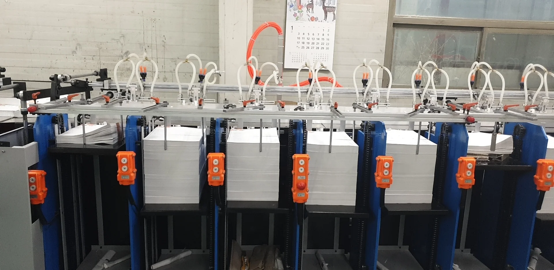 H655 Collating Paper Machine for Publish Newspaper Magazine