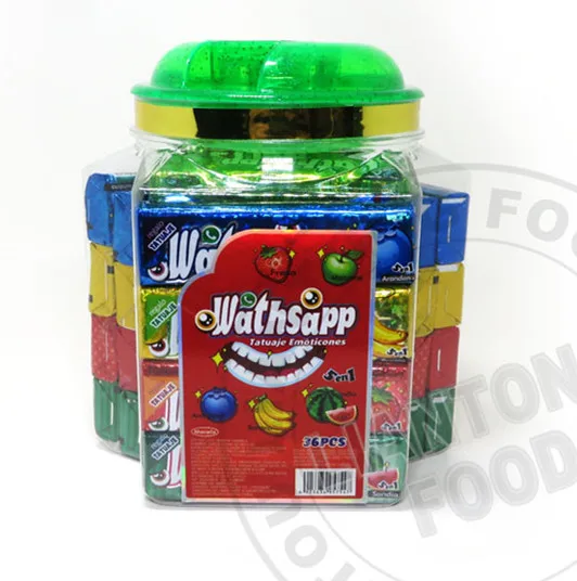 
NEW CANDY GOOD QUALITY WITH TATTOO CHEWING GUM BUBBLE GUM CANDY 