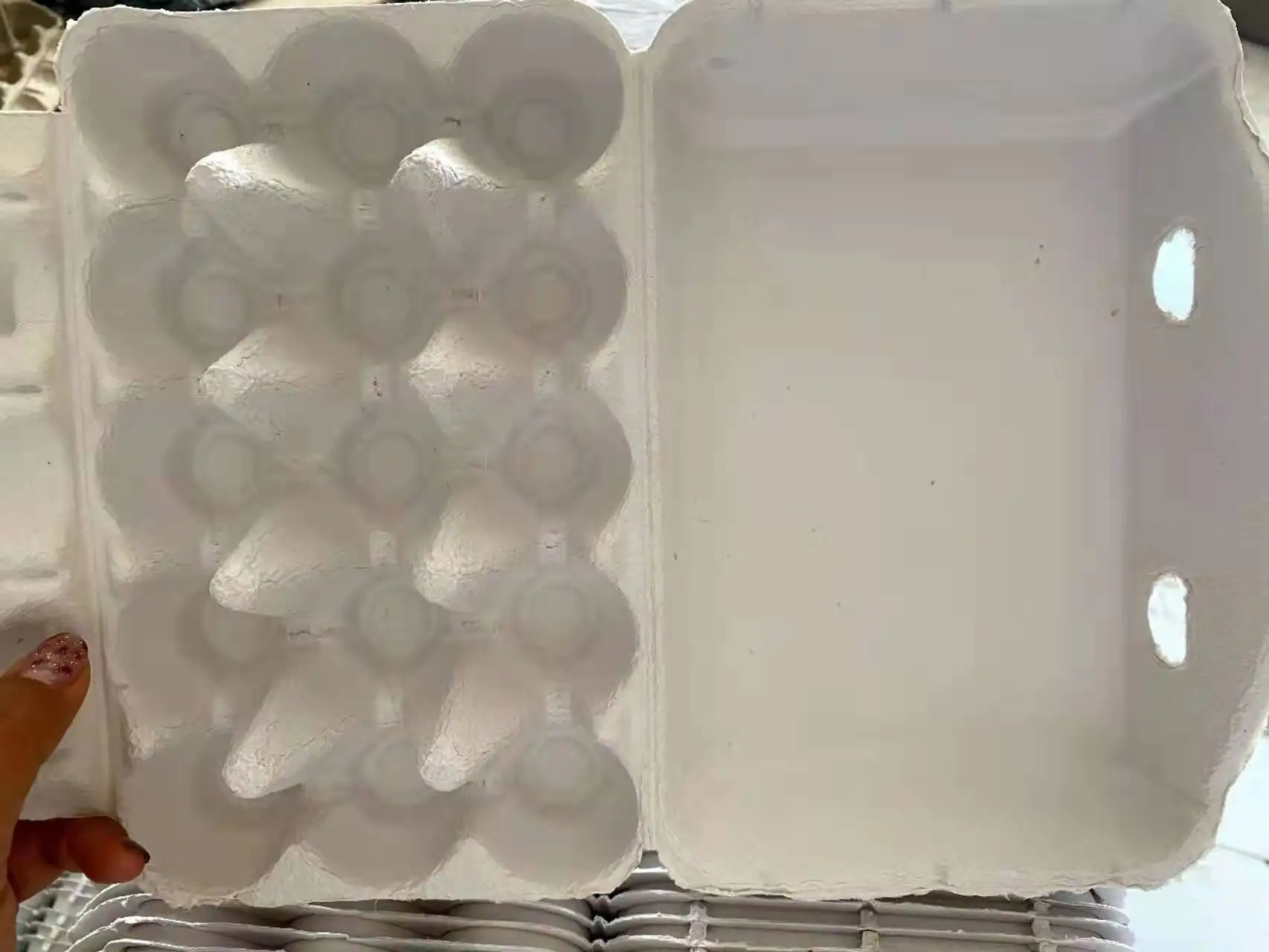 Reliable Supplier 6 8 12 30 56 Paper Cardboard Egg Cartons/Pulp Egg Tray Packaging