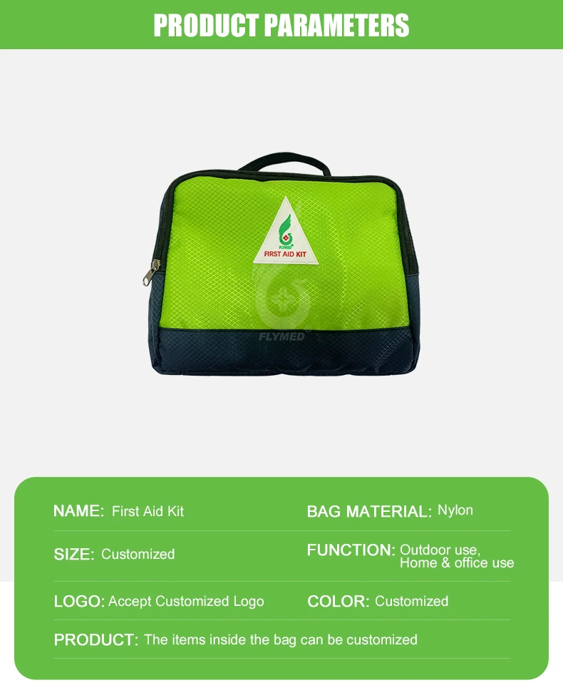 Hot Sale Portable Large Capacity First Aid Kit Storage Survival First Aid Kit Empty First Aid Bag Car Home Travel