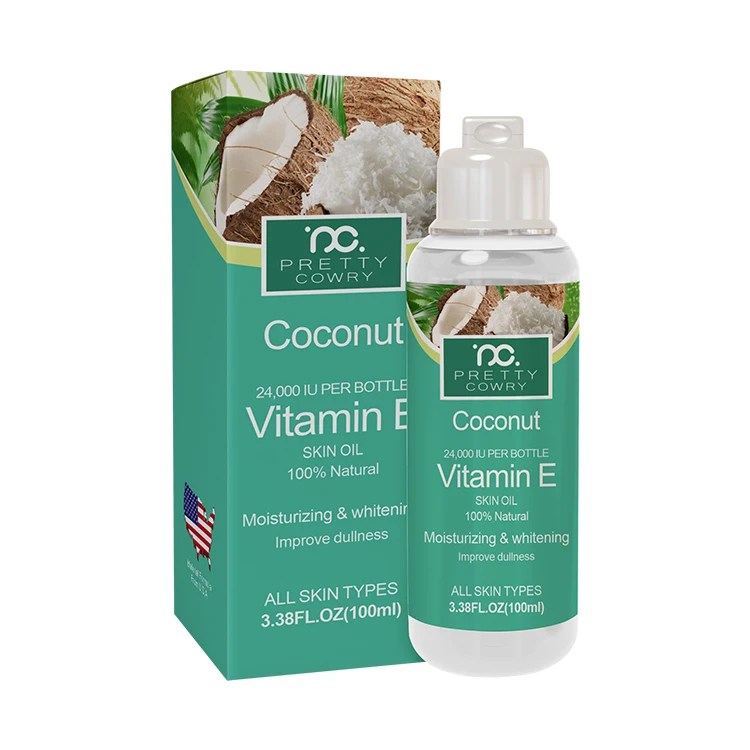 Wholesale  Organic Vegan Natural Serum Nourishing Anti Aging Face Oil  Whitening Skin Care Vitamin E Essential Oil