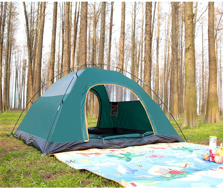  Outdoor Waterproof Carpas-de-lona-para-camping Carpas Plegables Ultralight Glamping Travel Tent Folding Camping