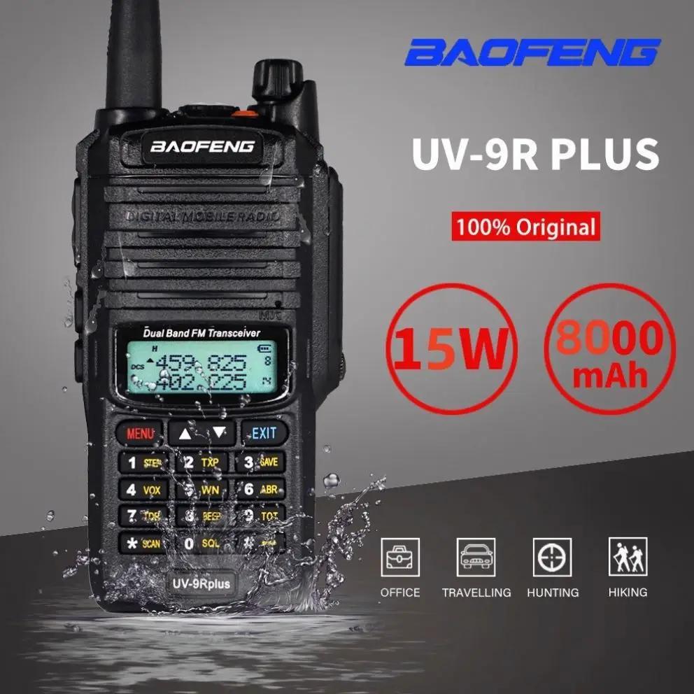 IC-A16 IP67 air Band Handheld Transceiver Walkie Talkie Waterproof