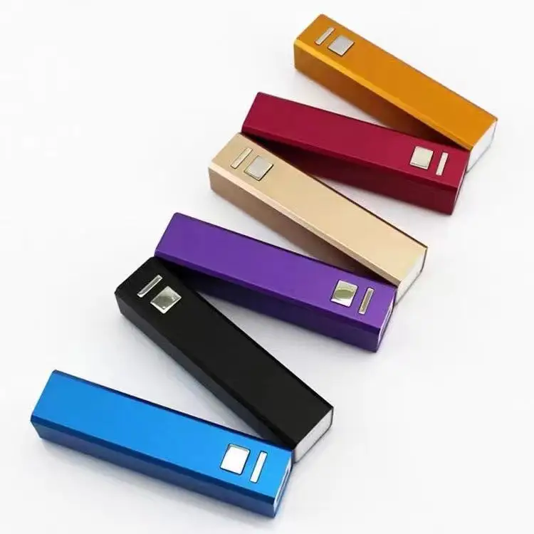 Powerbank 2600mah Gifts Technologies Promotional Portable 18650 Battery Mobile Phone Power Banks
