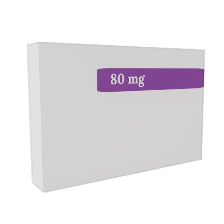 Low Price  Brand New 30 Tablets Customized Cell Lung Cancer (NSCLC) Treatment Medicine Packaging Box