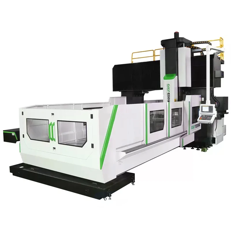 Bridge type Fanuc 5 axis heavy cutting cnc gantry milling machining center