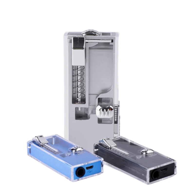 
 USB lighters for smoking with capsule balls loading into the cigarette filter  