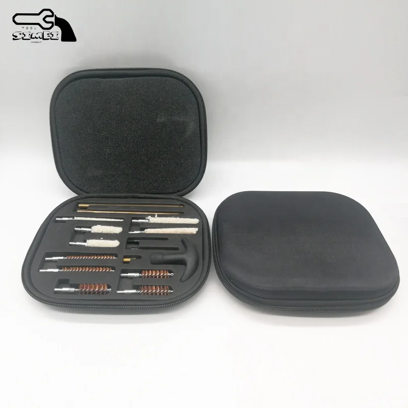 No.1060 Gun Cleaning Kit Compacted Soft Pouch Package  16-Piece .22cal .30cal .357cal .40cal .45cal