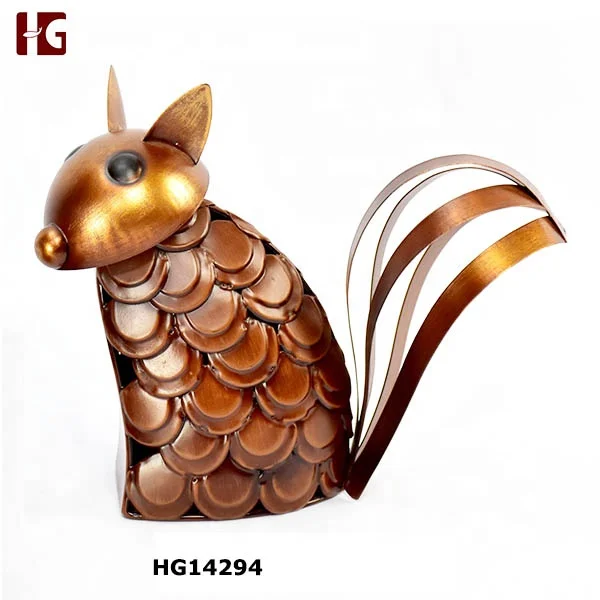 Iron Metal deer Art Sculpture Home indoor outdoor metal animal Decor