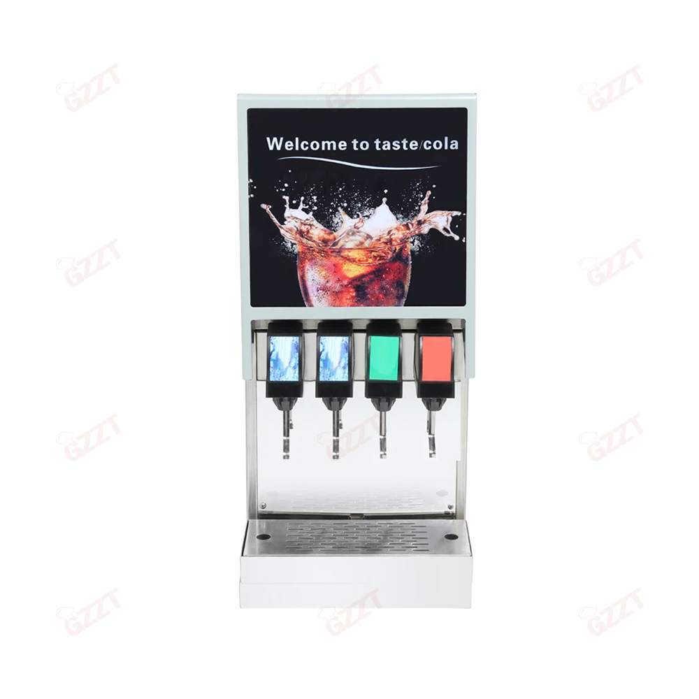 Commercial Automatic 3/4/5/6 Flavours Electric Beverage Fountain Soda Cola Carbonator Machine Drink Dispenser