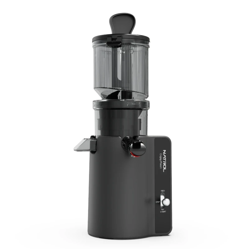 Cold Press Tech Slow Juicer 4.45 Inch Oversized Feed Chute Fits Whole Fruits and Vegetables Slow Juicer Extractor