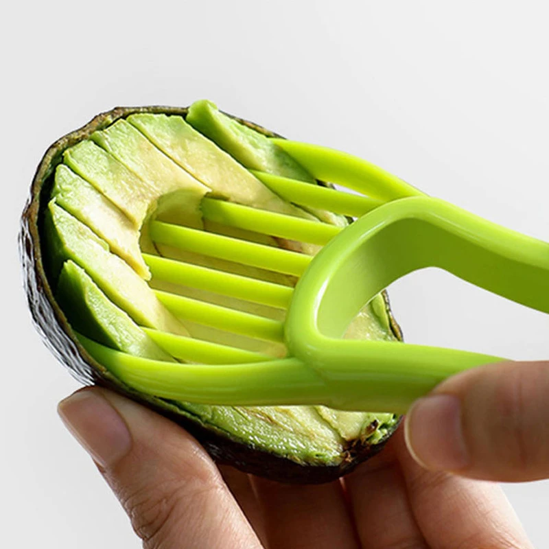 Multifunctional Household Avocado Slicer Peeled Knife for Cutting Avocado Pieces Pitted Pulp Separator Fruit & Vegetable Tool