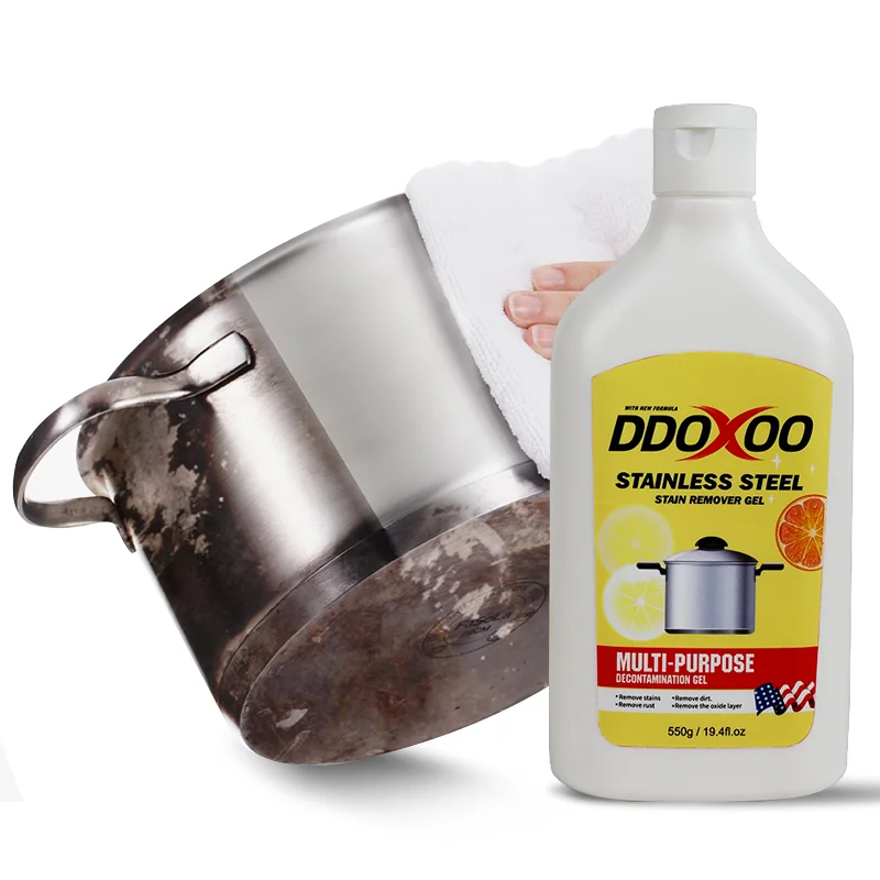 Efficient and multi-functional cleaning agent stainless steel cleaning cream,