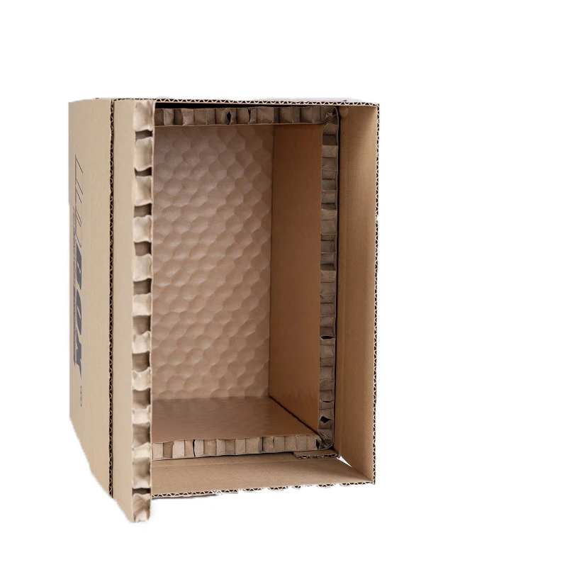 fruit storage corrugated shipping carton paper packaging insulation food box with aluminum film