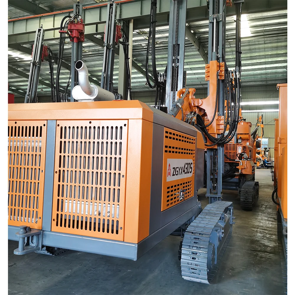 30depth ZGYX 430S Separated Drill Rigs with full function design for construction mining