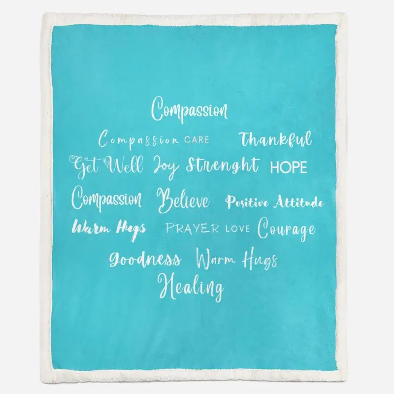 China Factory Double Layer Custom Logo Color Flannel Sherpa Fleece Throw Blanket Reversible Cozy Soft 2 Ply Blankets For Winter