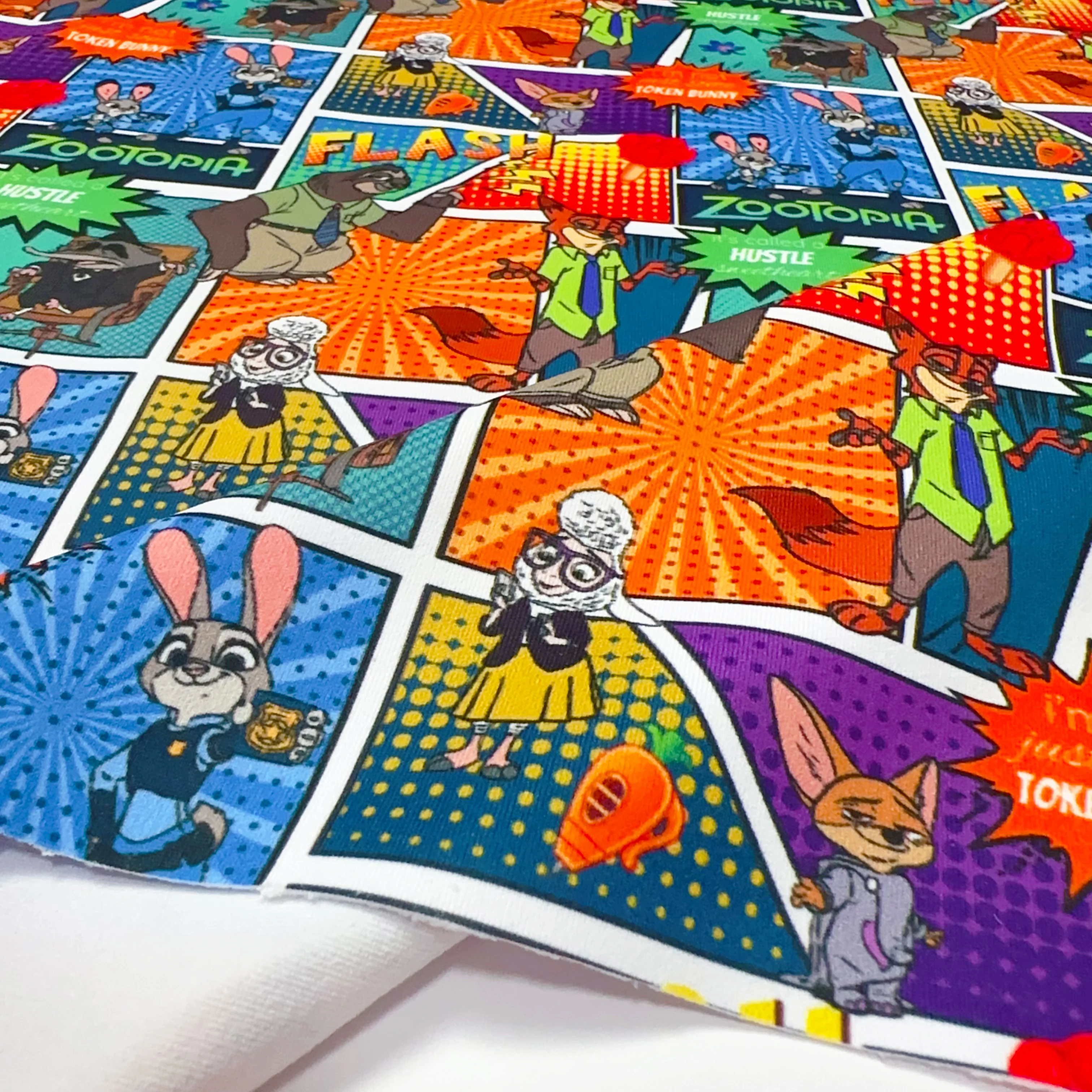 Custom digital printing DBP double brushed polyester fabric for garment