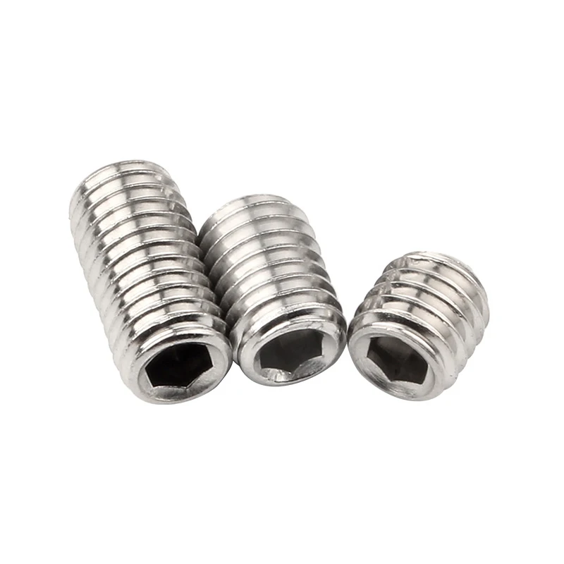 Best selling stainless steel double threaded stud bolt with six flat ends and concave ends